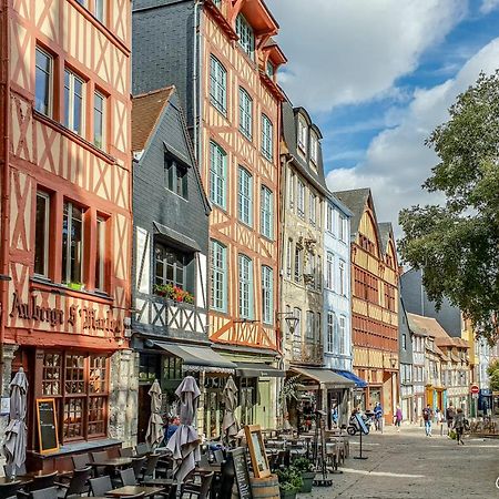Ancien Hotel Particulier - Pl Du Vieux Marche 4 Pers Rouen Dış mekan fotoğraf